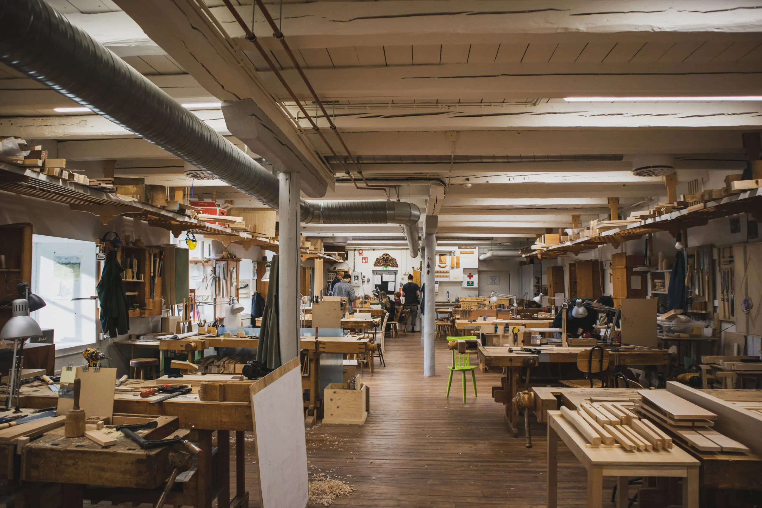 Capellagården verkstad och slöjdsal.